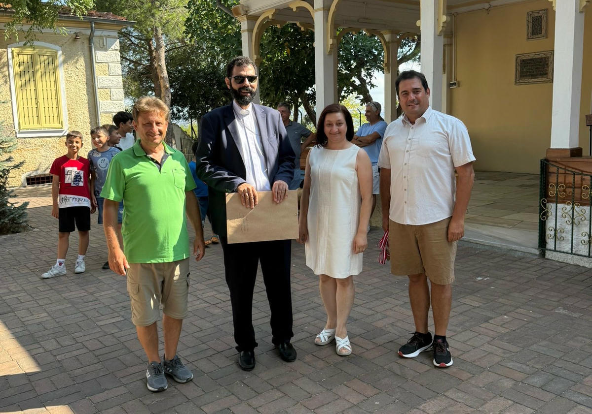 Kınalıada Rum Kampı, Ermeni çocukları ağırladı